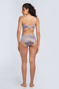 Amante Non Padded Non Wired Elegant Support Bra - Sea Fog — thumbnail 6
